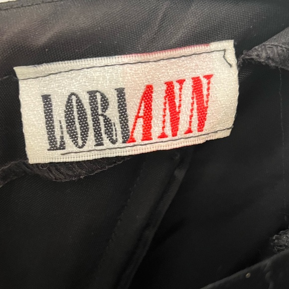 STUNNING Black Velvet Off Shoulder Dress with Pearls - Picture 3 of 4